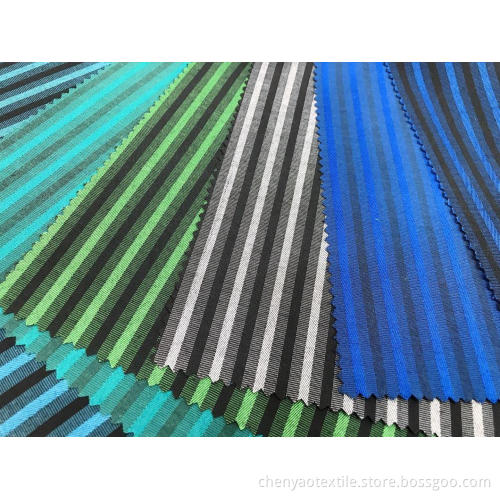 T/C Stretch Yarn-dyed Dobby Stripe Fabric